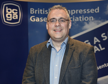 Tim Hulbert The British Compressed Gases Association (BCGA) new national president 